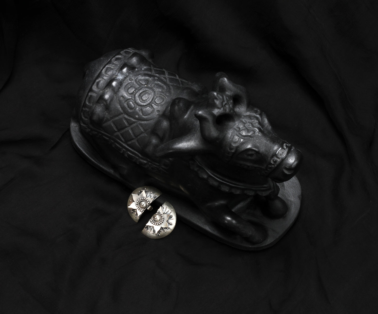 Sangeeta Boochra Silver Earrings