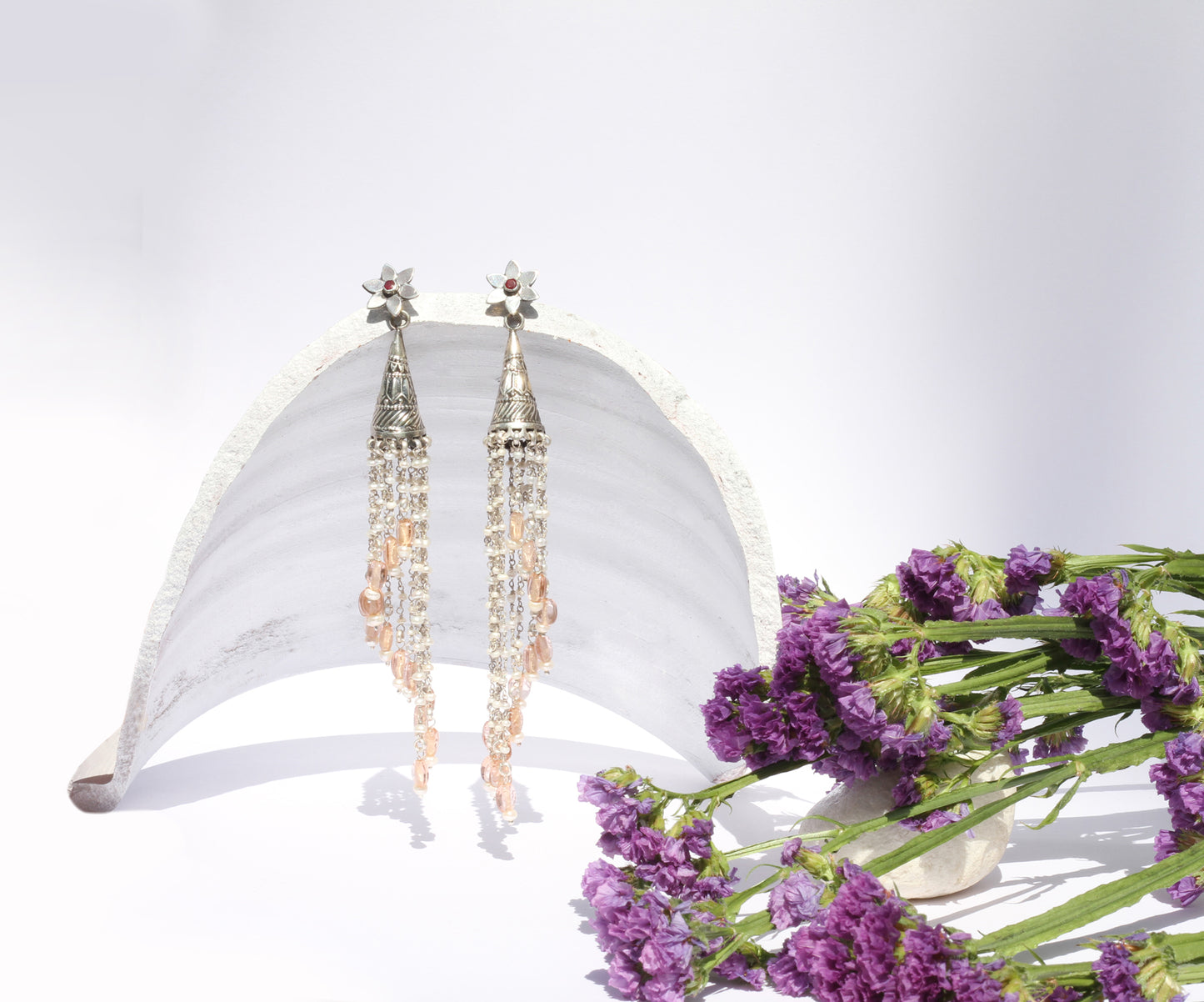 Sangeeta Boochra Silver Earrings