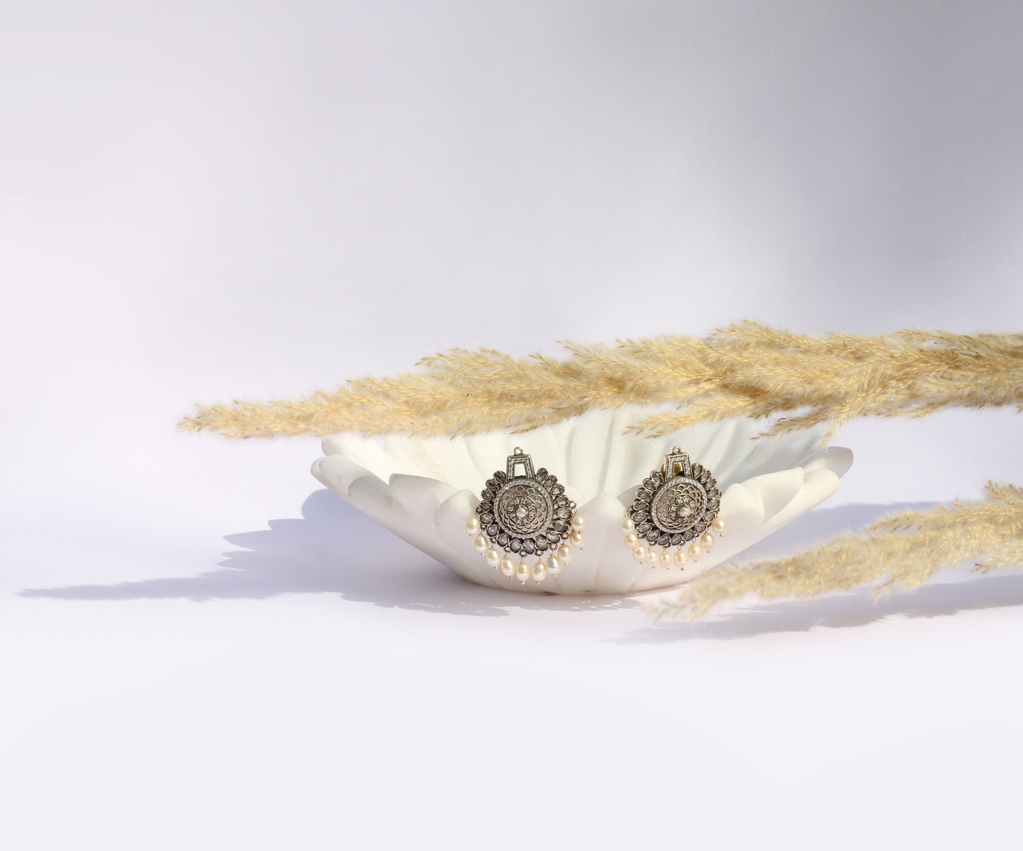 Sangeeta Boochra Silver Earrings