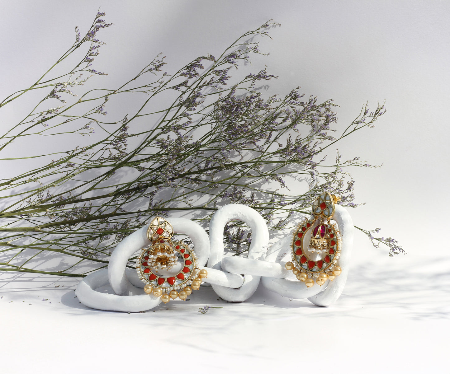 Sangeeta Boochra Silver Earrings
