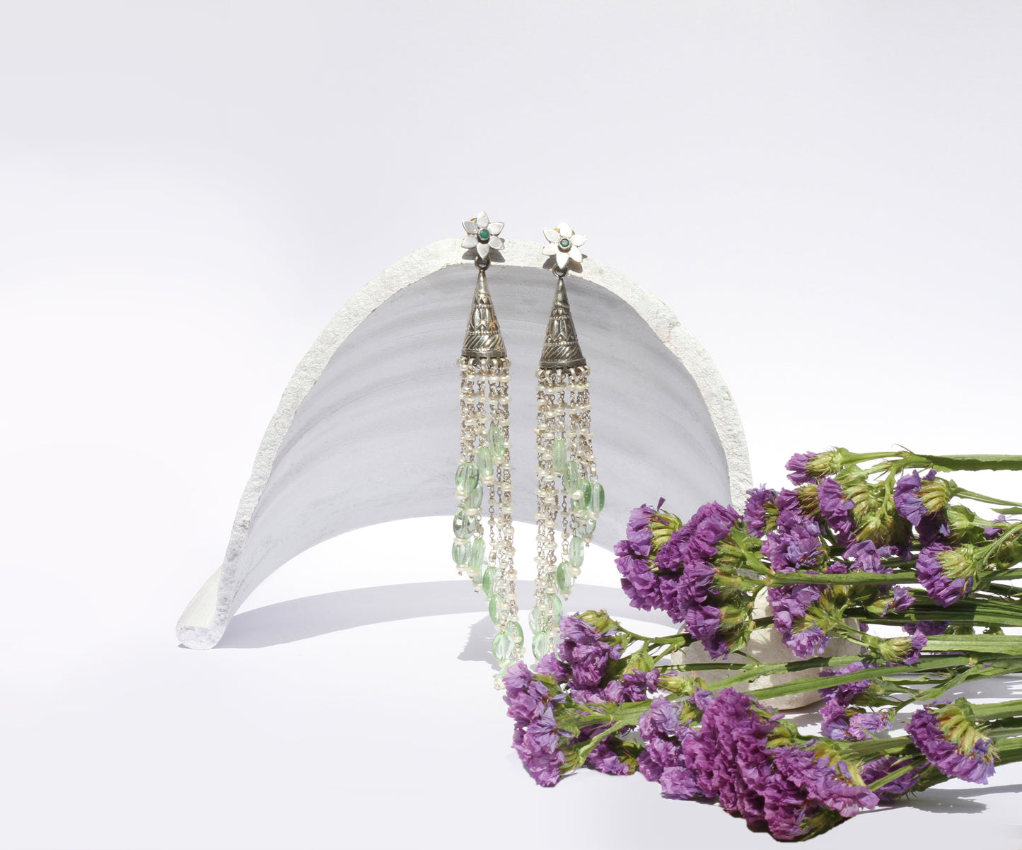 Sangeeta Boochra Silver Earrings