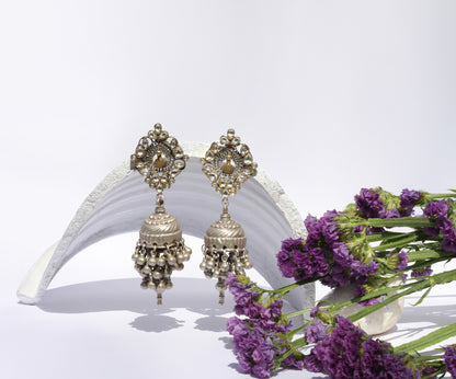 Sangeeta Boochra Silver Earrings