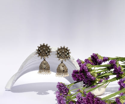 Sangeeta Boochra Silver Earrings