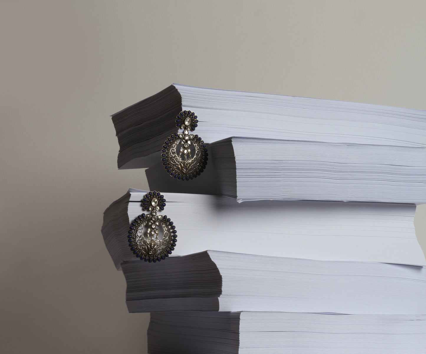 Sangeeta Boochra Silver Earrings