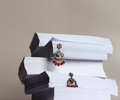 Sangeeta Boochra Silver Earrings