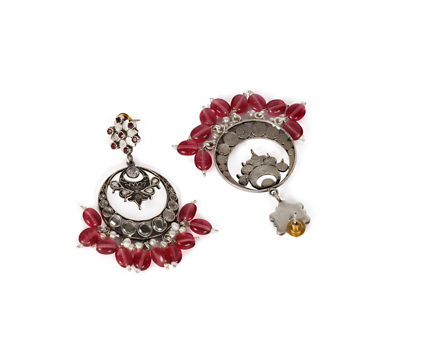Sangeeta Boochra Silver Earrings