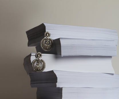 Sangeeta Boochra Silver Earrings