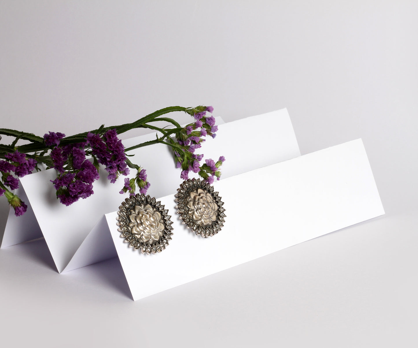 Sangeeta Boochra Silver Earrings