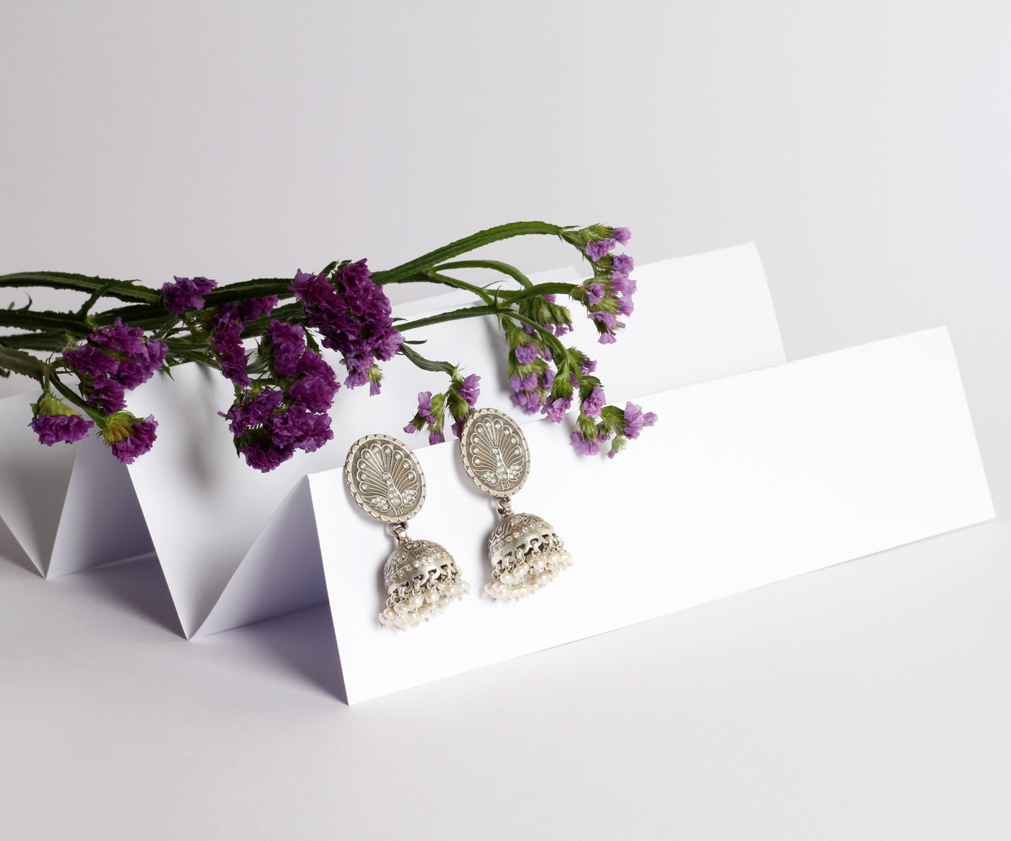 Sangeeta Boochra Silver Earrings