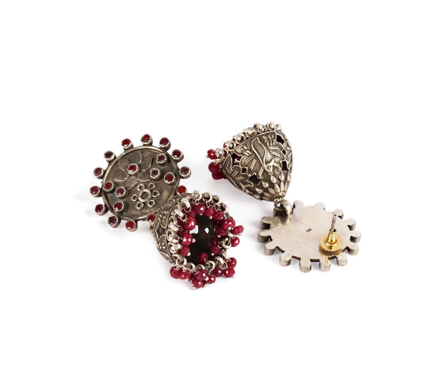 Sangeeta Boochra Silver Earrings