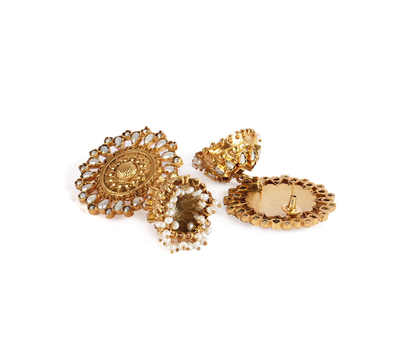 Sangeeta Boochra Silver Earrings