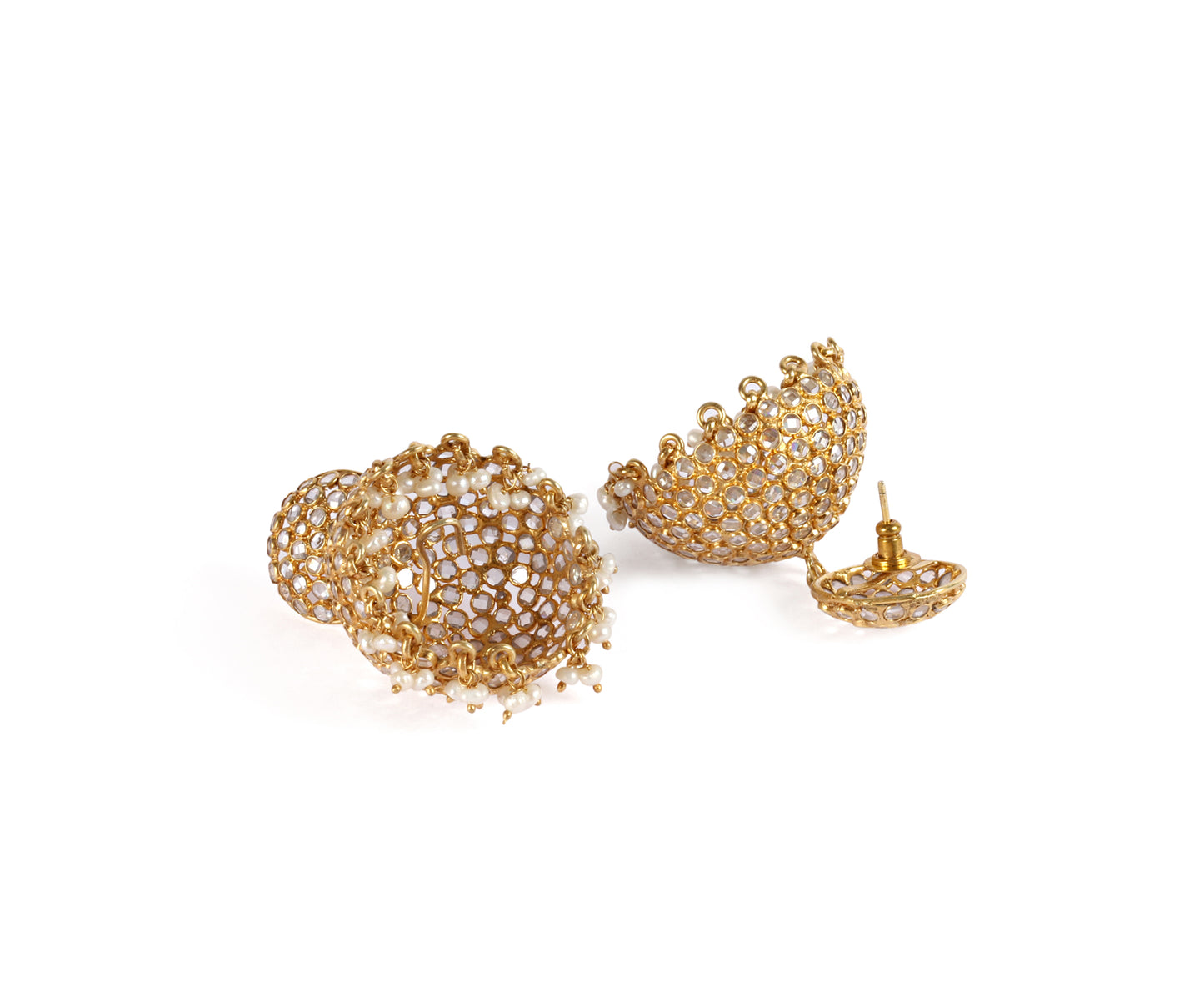 Sangeeta Boochra Silver Earrings