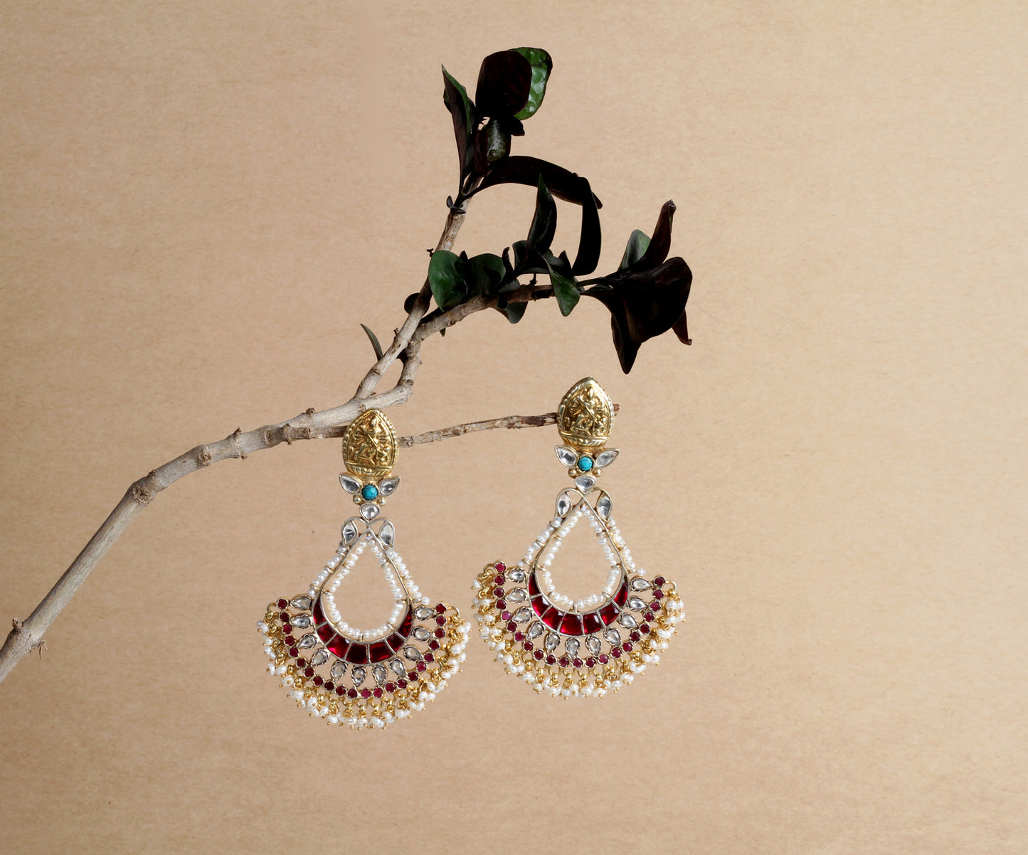 Sangeeta Boochra Silver Earrings