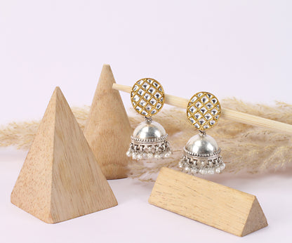 Sangeeta Boochra Silver Earrings