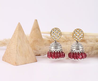 Sangeeta Boochra Silver Earrings