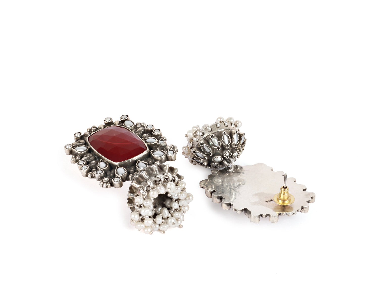 Sangeeta Boochra Silver Earrings