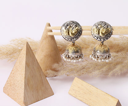 Sangeeta Boochra Silver Earrings