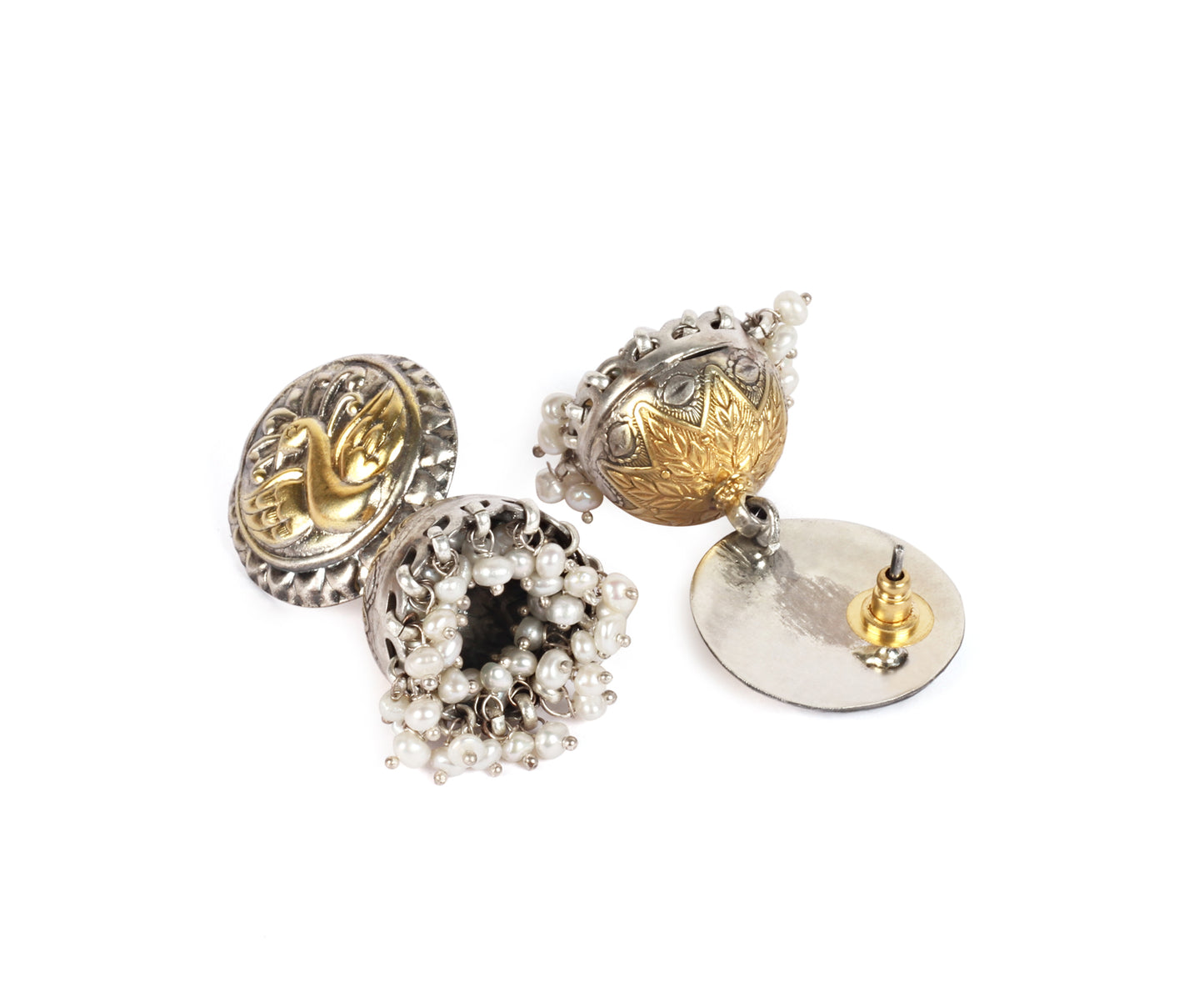 Sangeeta Boochra Silver Earrings