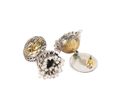 Sangeeta Boochra Silver Earrings