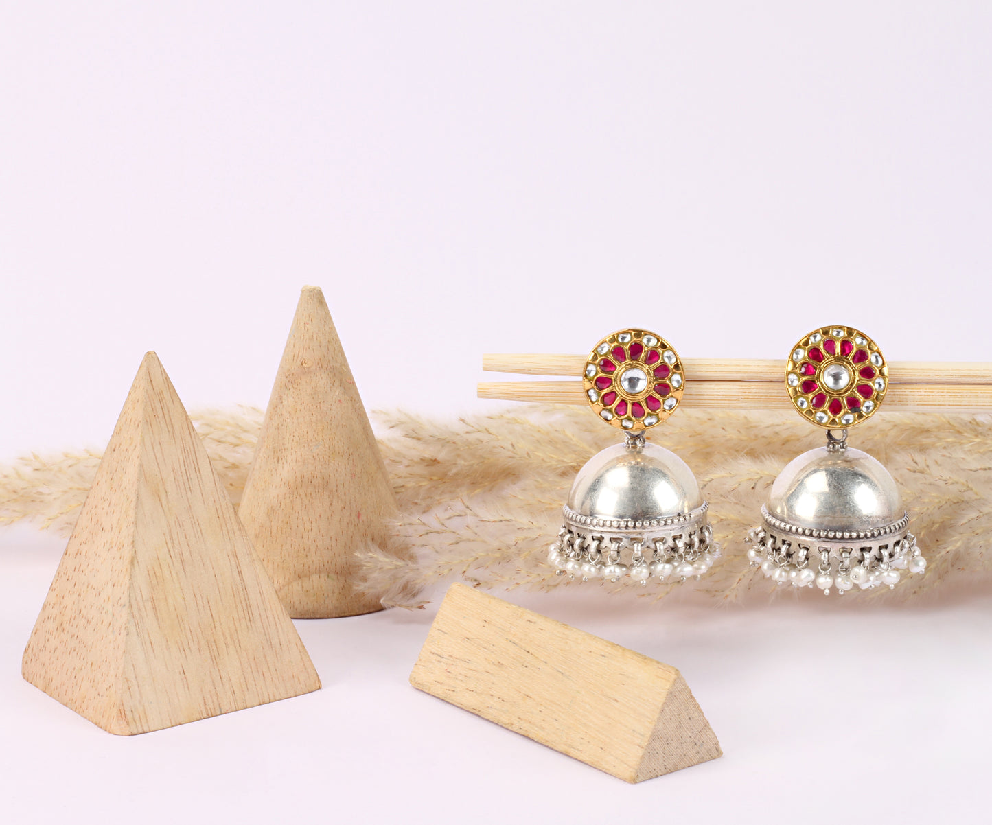 Sangeeta Boochra Silver Earrings