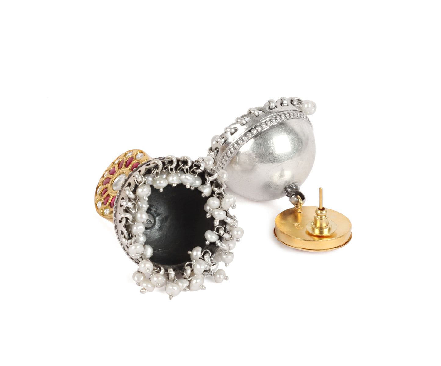 Sangeeta Boochra Silver Earrings