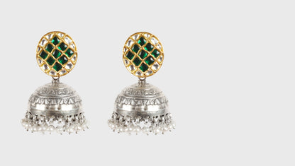 Sangeeta Boochra Silver Earrings