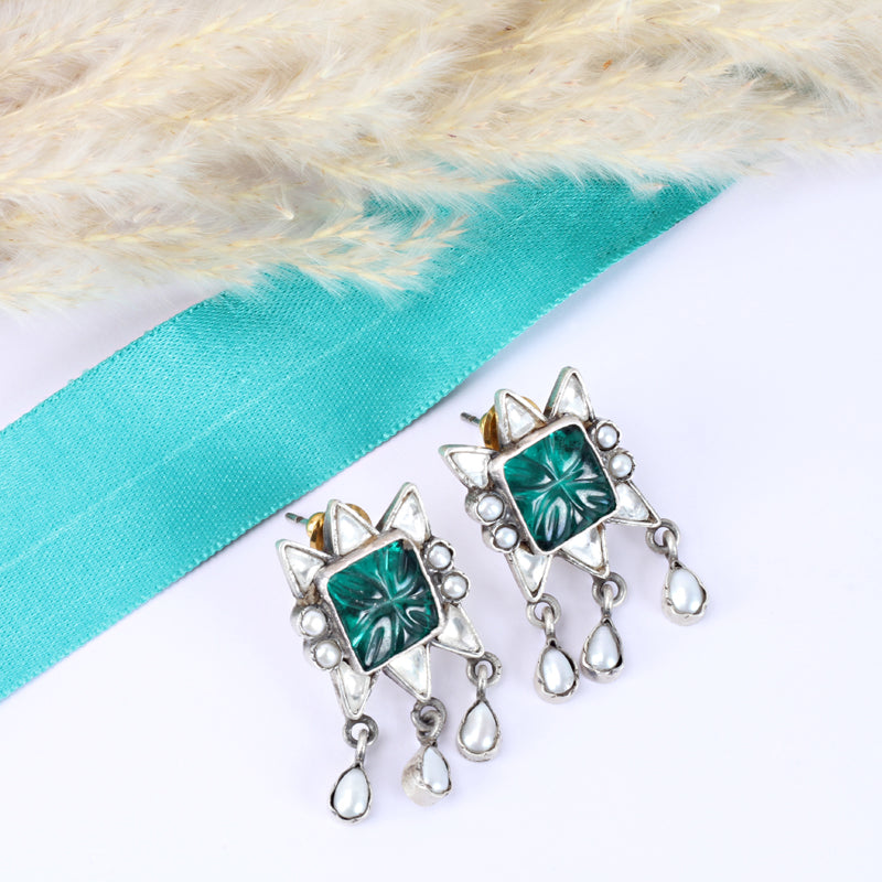 Sangeeta Boochra Silver Earrings