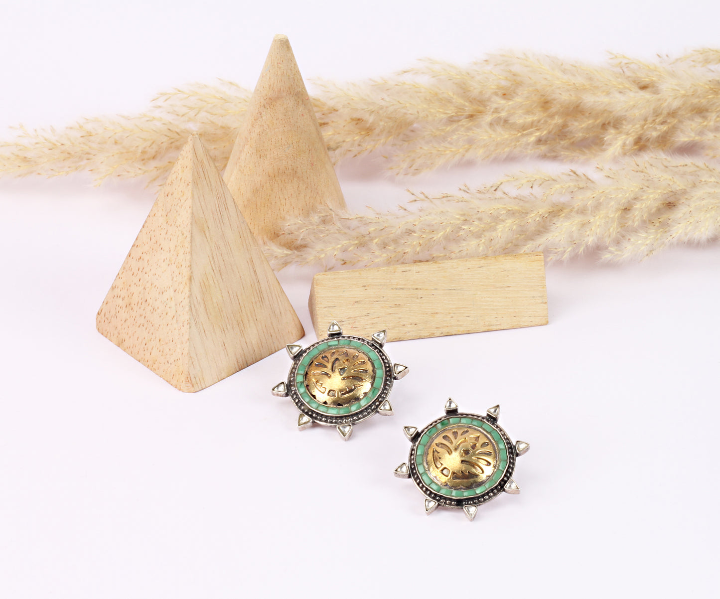 Sangeeta Boochra Silver Earrings