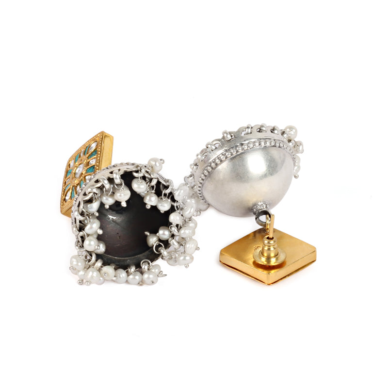 Sangeeta Boochra Silver Earrings