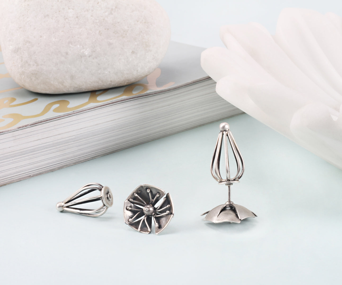 Sangeeta Boochra Silver Earrings