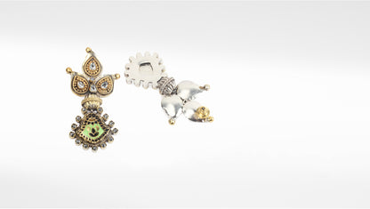 Sangeeta Boochra Silver Earrings