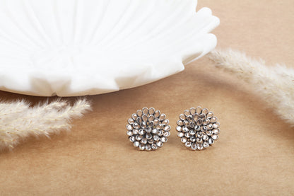 Sangeeta Boochra Silver Earrings