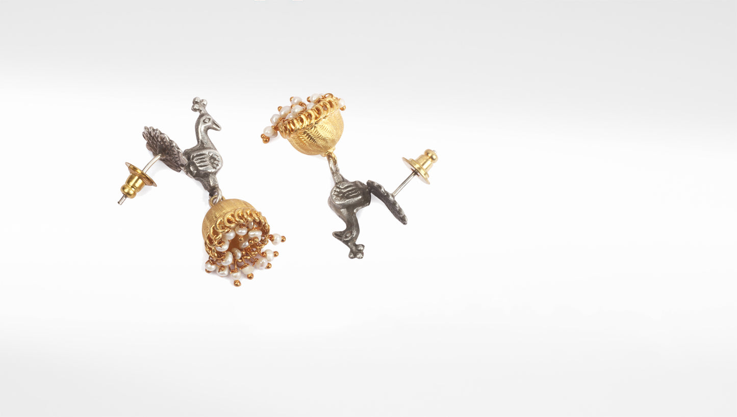 Sangeeta Boochra Silver Earrings