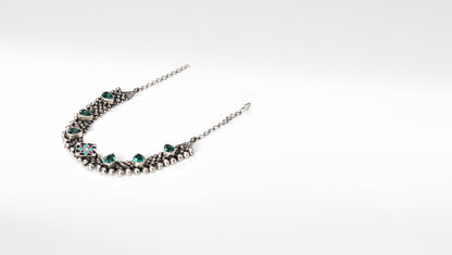 Sangeeta Boochra Silver Necklace