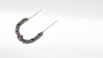 Sangeeta Boochra Silver Necklace