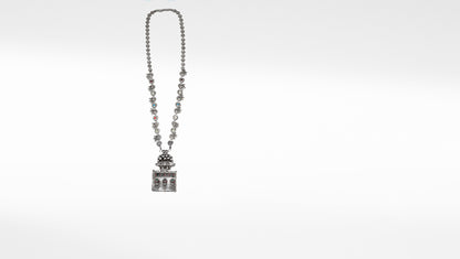 Zoya Mandaliya Silver  Necklace