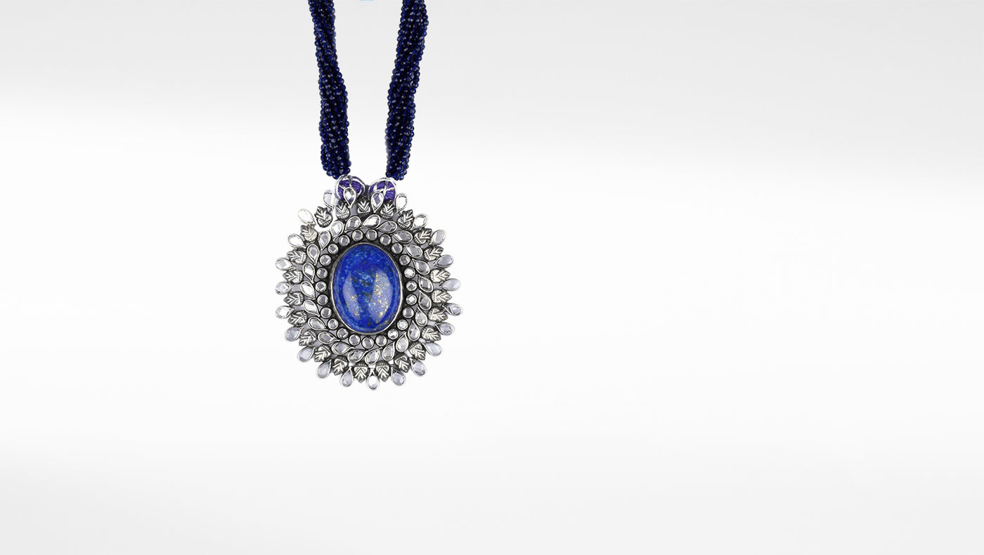Nazia Silver Necklace