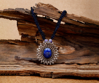 Nazia Silver Necklace