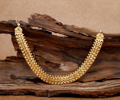 Hina 24KT Gold Plated Silver Necklace