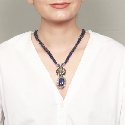 Mahira Silver Necklace