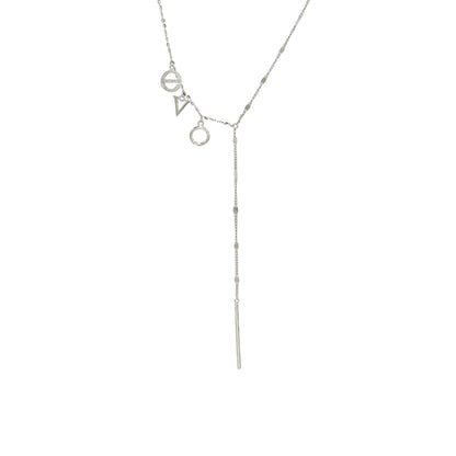 Sangeeta Boochra CZ Studded Sterling Silver Pendant with Chain