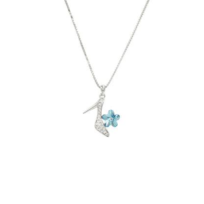 Sangeeta Boochra CZ Studded Sterling Silver Pendant with Chain