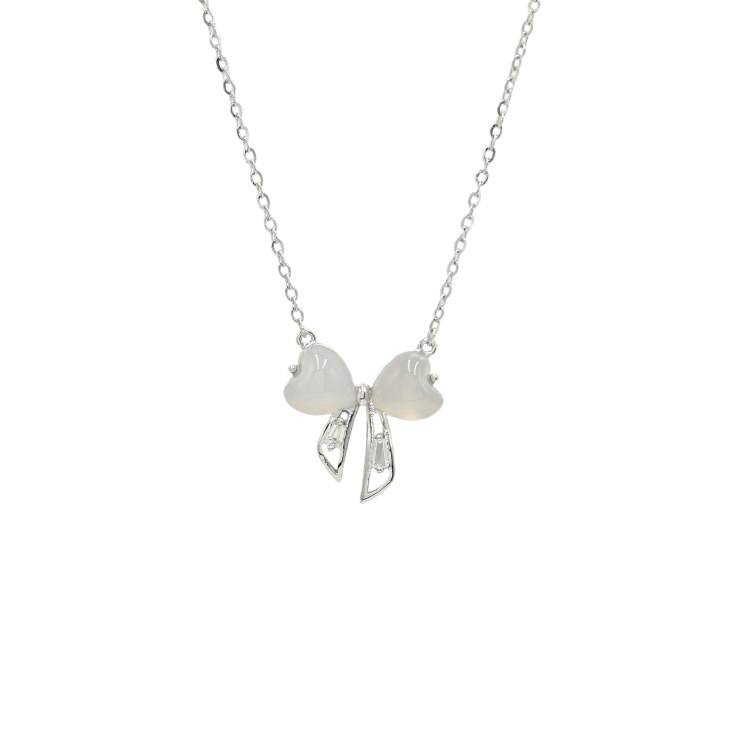 Sangeeta Boochra Silver-Plated CZ Pendant & Chain