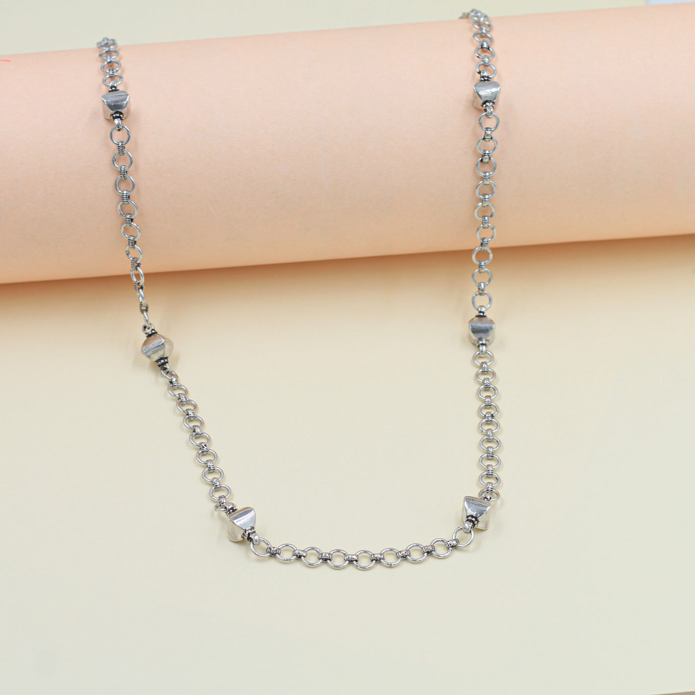 Silver Brooke Necklace