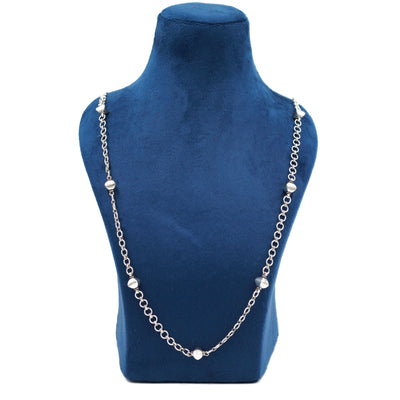 Silver Brooke Necklace