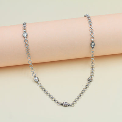 Silver Larisa Necklace