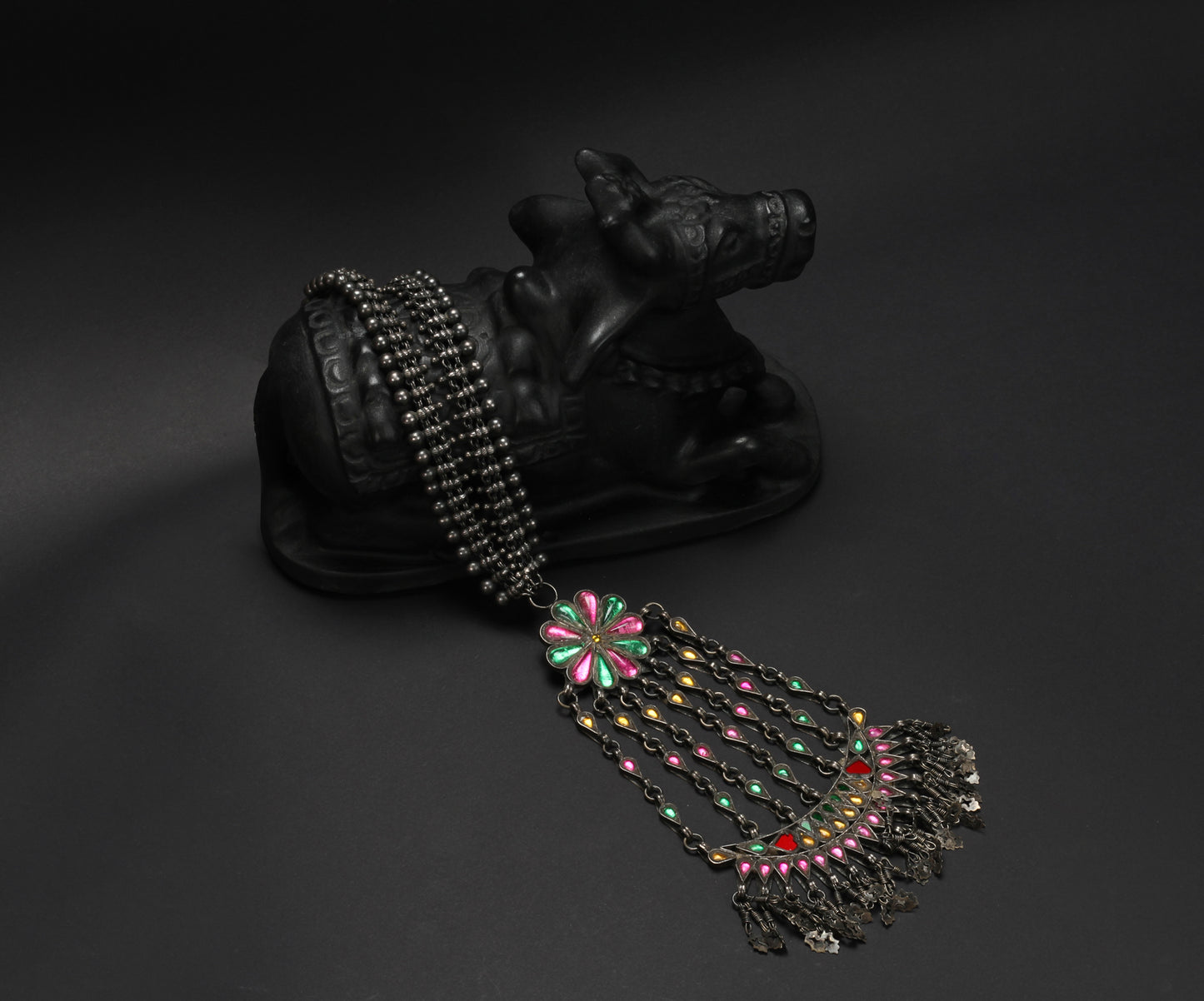 Sangeeta Boochra Silver Necklace