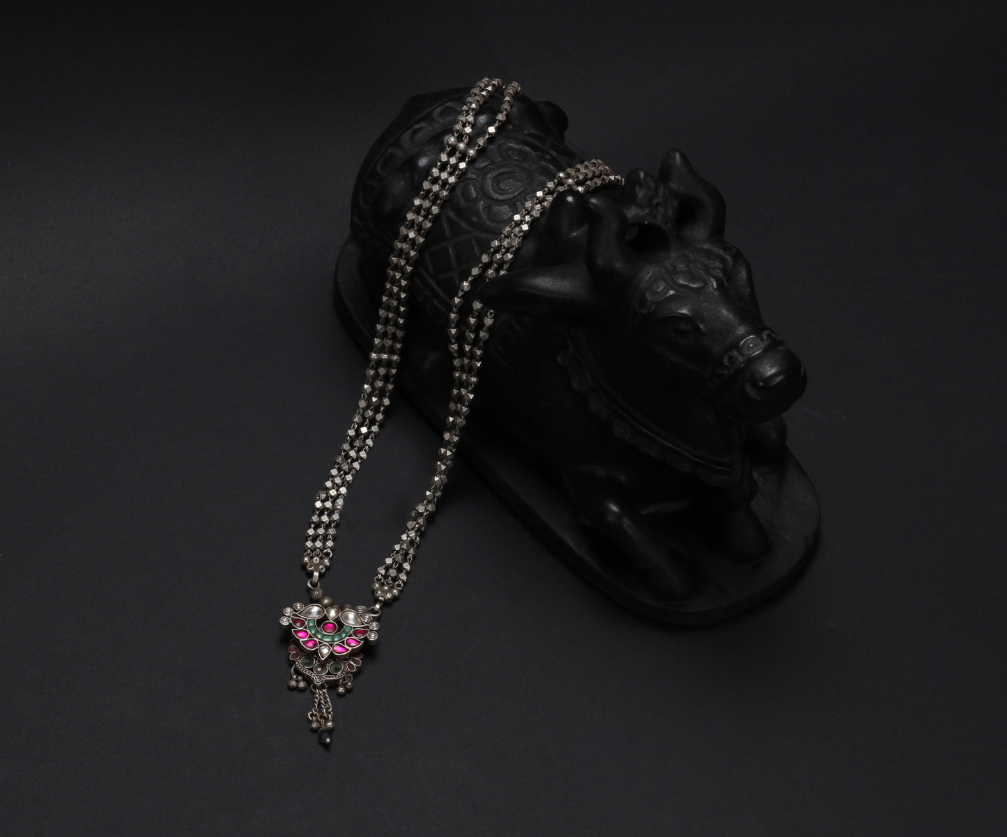 Sangeeta Boochra Silver Necklace