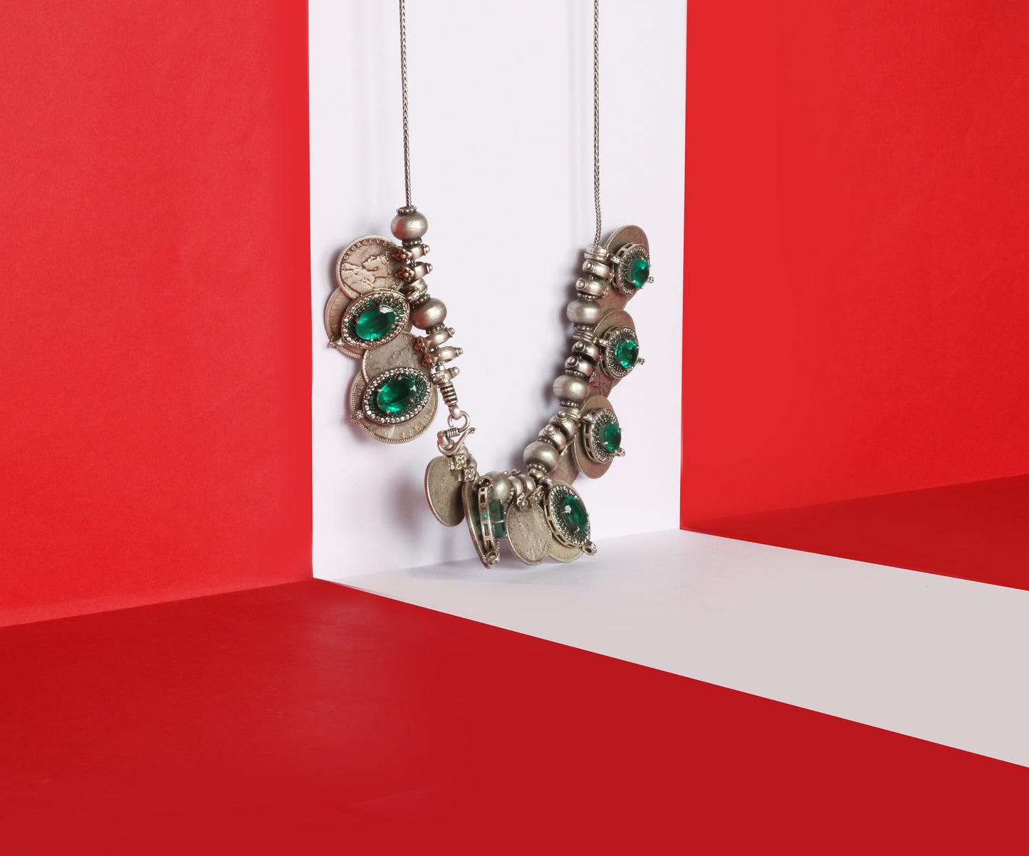 Sangeeta Boochra Silver Necklace