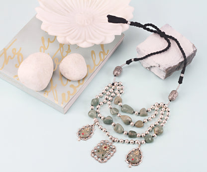 Sangeeta Boochra Silver Necklace